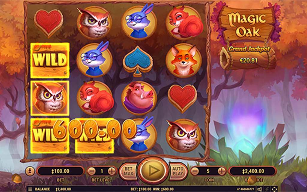 2 รีวิวเกมส์สล็อต Magic Oak