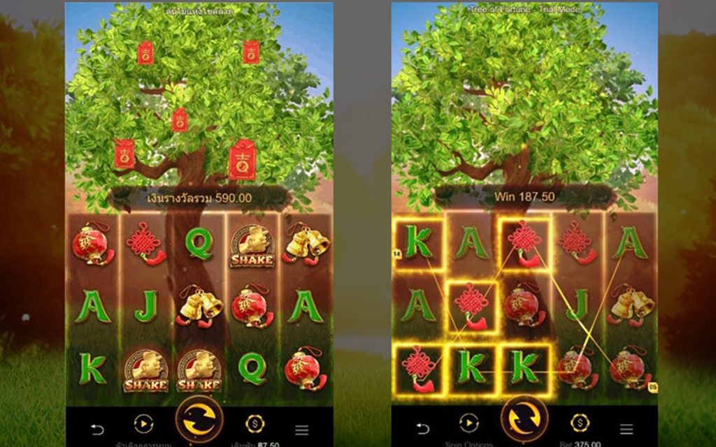 2 รีวิวเกมส์สล็อต Tree Of Fortune