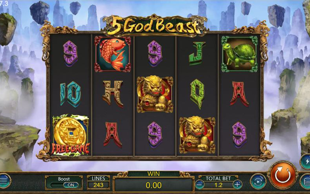 2 รีวิวเกมส์สล็อต 5 God Beast