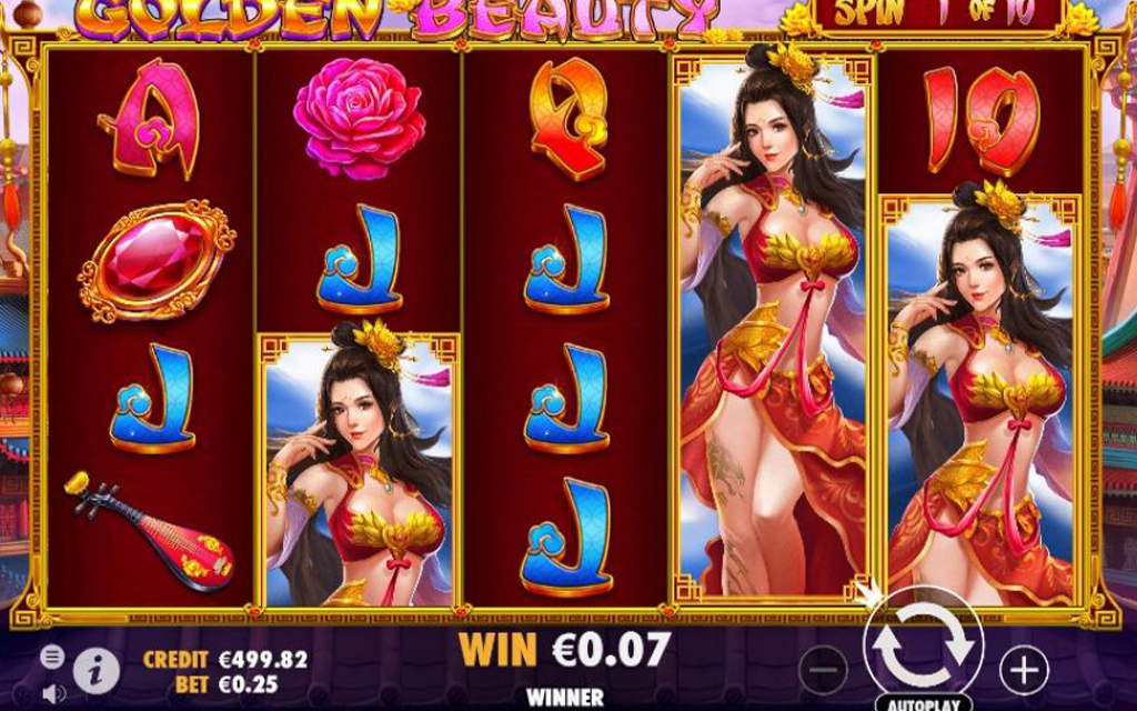 2 รีวิวเกมส์สล็อต Golden Beauty