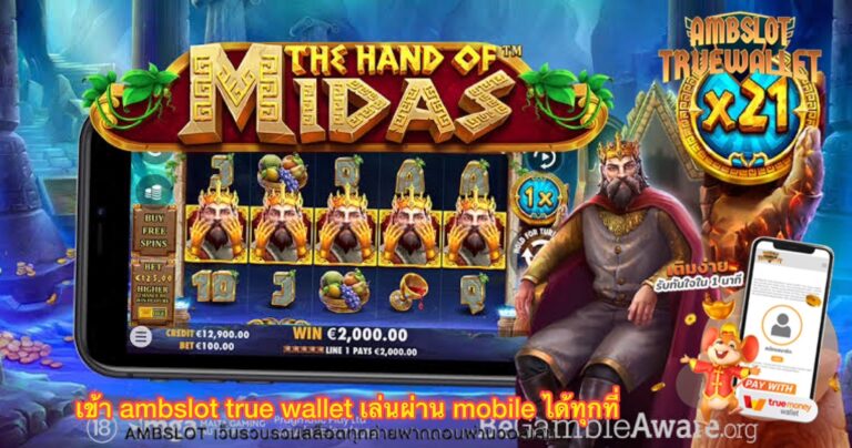 สมัครลุ้นรับรางวัลใหญ่กับ ambslot true wallet