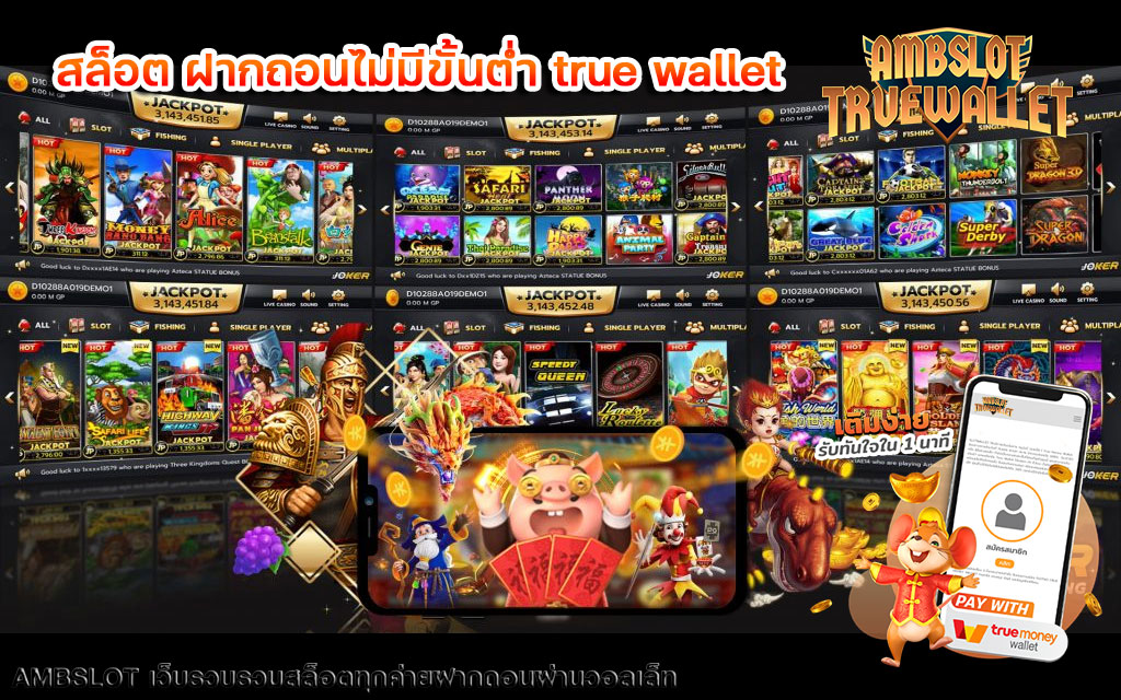 สล็อต ฝากถอนไม่มีขั้นต่ำ true wallet