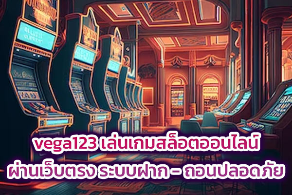 vega123 เล่นเกมสล็อตออนไลน์ผ่านเว็บตรง ระบบฝาก - ถอนปลอดภัย​